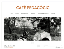 Tablet Screenshot of cafepedagogic.com